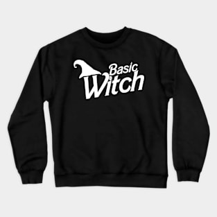 Basic Witch (White) Crewneck Sweatshirt